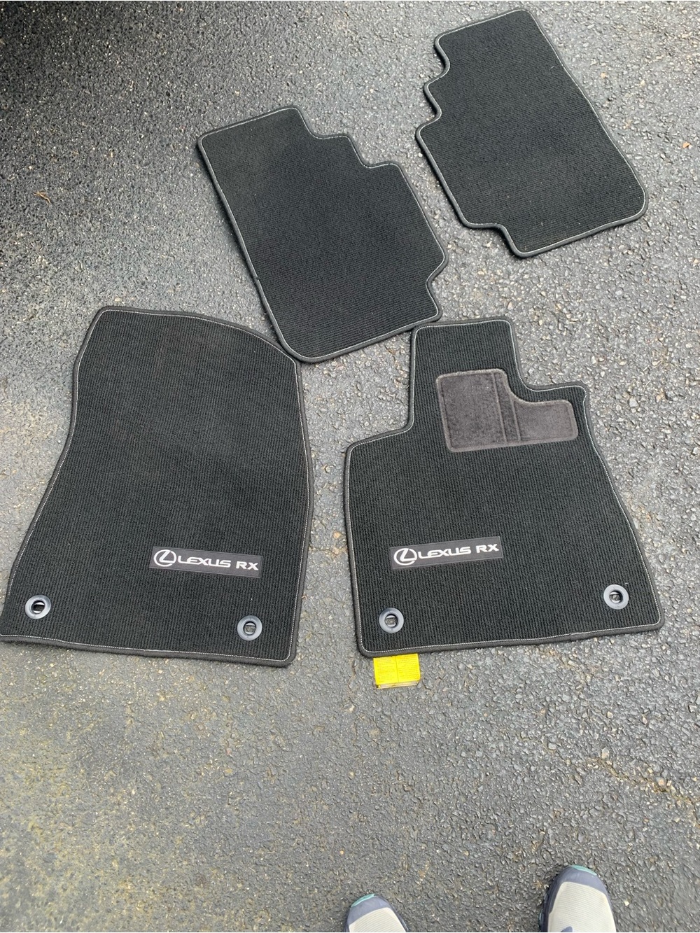 Lexus RX Custom Black Carpet Floor Mats - Set of 4